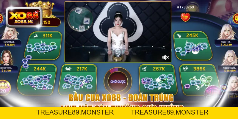 Live Casino XO88 - Khám Phá Sảnh Chơi Bài Không Giới Hạn - Treasure89