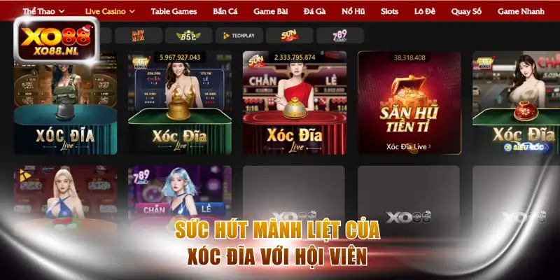 Xóc Đĩa Đổi Thưởng Xanh Chín, Cược Là Mê Cuốn Hút Cùng XO88 - Treasure89